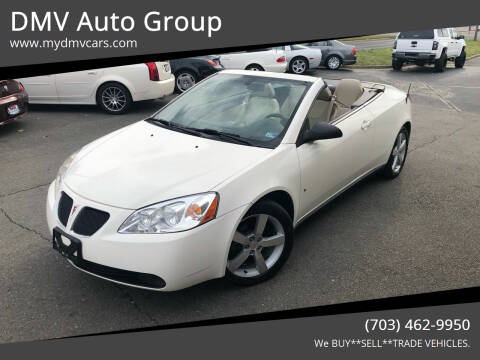 2007 Pontiac G6 for sale at DMV Auto Group in Falls Church VA