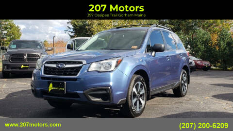 2017 Subaru Forester for sale at 207 Motors in Gorham ME