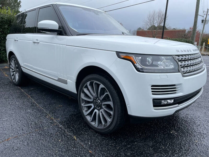 2017 Land Rover Range Rover for sale at Glamorous Motors in Woodstock GA