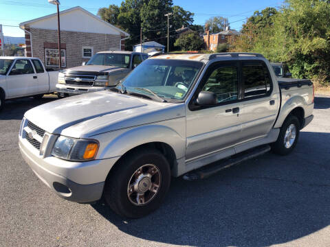 2002 Ford Explorer Sport Trac for sale at J & J Autoville Inc. in Roanoke VA