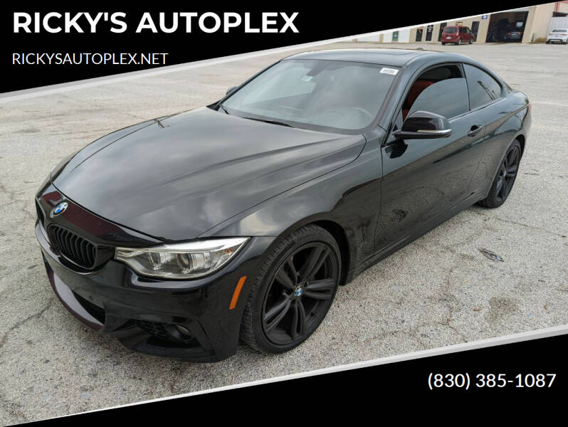 2015 BMW 4 Series for sale at RICKY'S AUTOPLEX in San Antonio TX