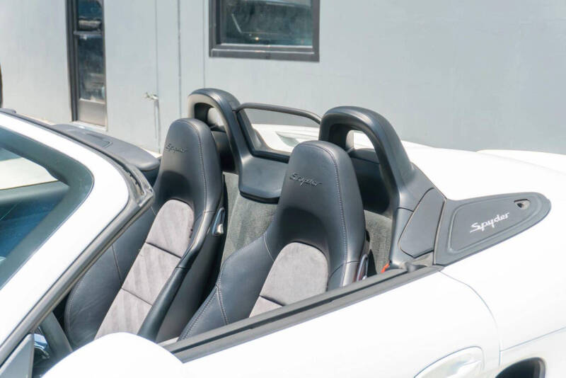 2016 Porsche Boxster Spyder
