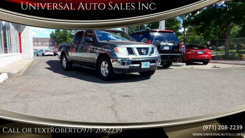 2007 Nissan Frontier for sale at Universal Auto Sales Inc in Salem OR
