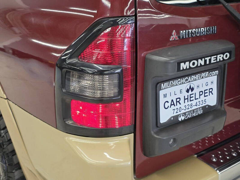 2002 Mitsubishi Montero XLS