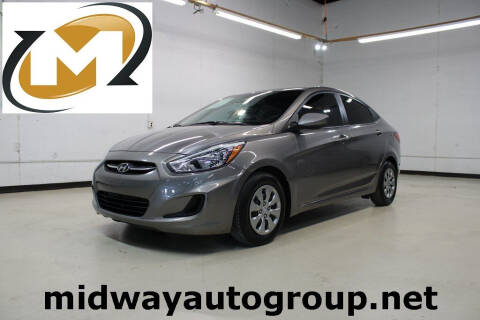 2017 Hyundai Accent for sale at Midway Auto Group in Addison TX