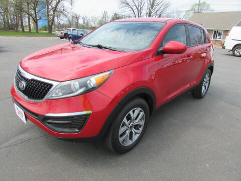 2015 Kia Sportage for sale at Roddy Motors in Mora MN