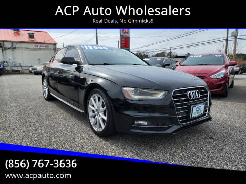 2014 Audi A4 for sale at ACP Auto Wholesalers in Berlin NJ