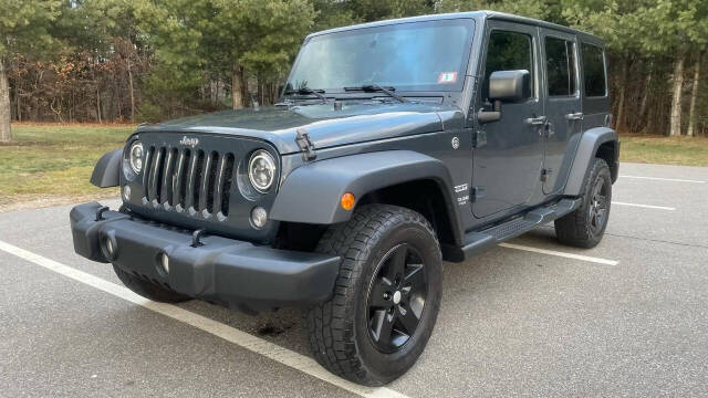 2017 Jeep Wrangler Unlimited for sale at Almost Anything Motors in Hooksett, NH