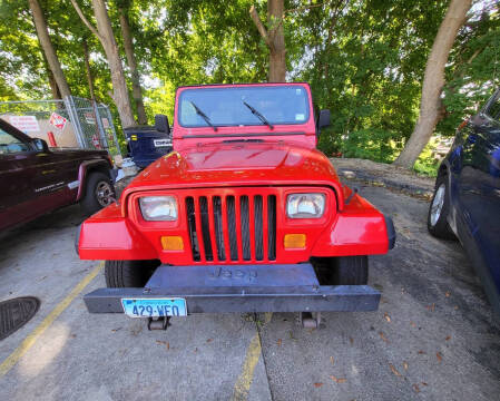 1994 Jeep Wrangler for sale at STURBRIDGE CAR SERVICE CO in Sturbridge MA