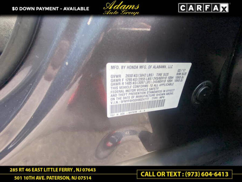 2017 Honda Pilot EX-L