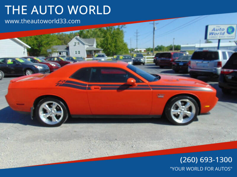 2010 Dodge Challenger for sale at THE AUTO WORLD in Churubusco IN