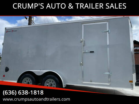 2022 Wells Cargo 16’ Enclosed Cargo Trailer for sale at CRUMP'S AUTO & TRAILER SALES in Crystal City MO