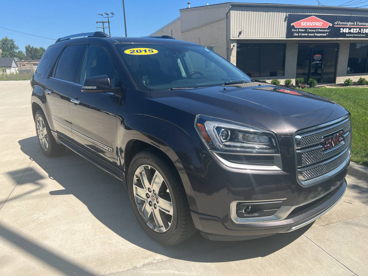 2015 GMC Acadia for sale at ORCHARD LAKE AUTO SALES INC in Farmington Hills, MI