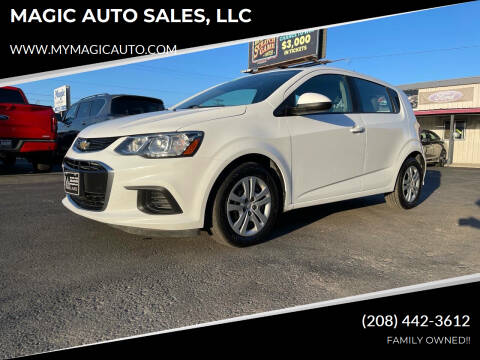 2020 Chevrolet Sonic for sale at MAGIC AUTO SALES, LLC in Nampa ID