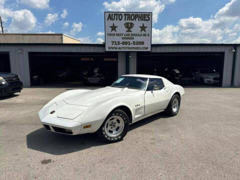 1974 Chevrolet Corvette for sale at AutoTrophies in Houston TX