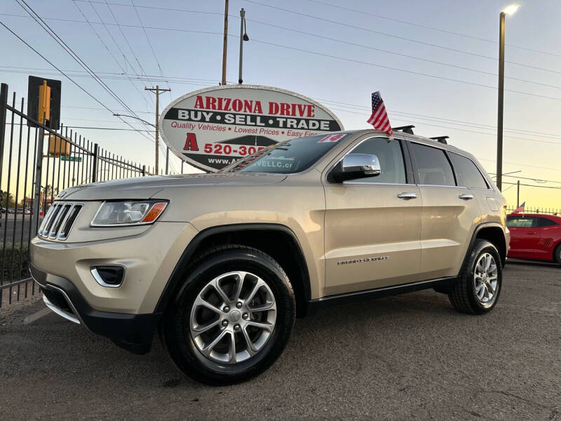 2014 Jeep Grand Cherokee for sale at Arizona Drive LLC in Tucson AZ