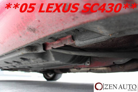 2005 Lexus SC 430