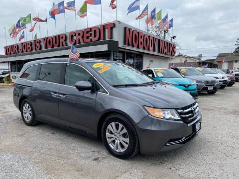 2014 Honda Odyssey for sale at Giant Auto Mart 2 in Houston TX