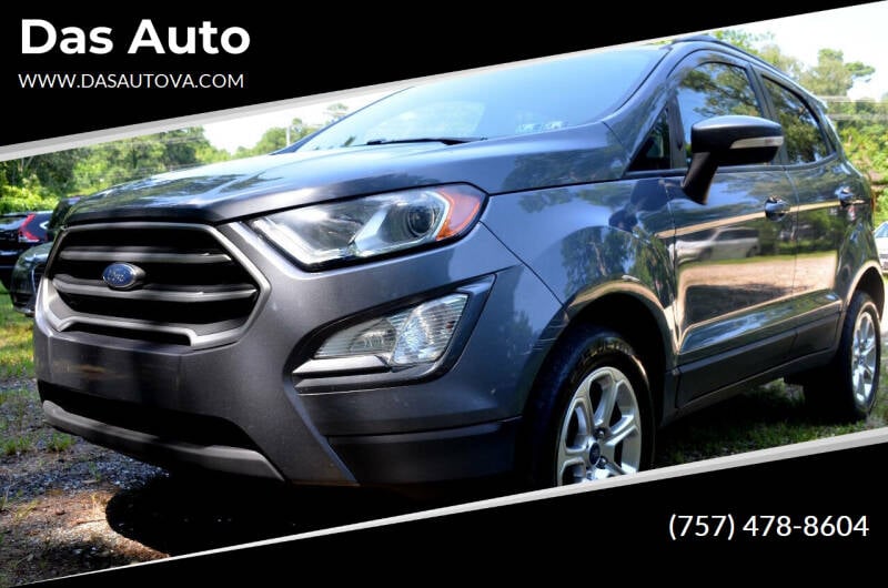 2018 Ford EcoSport for sale at Das Auto in Virginia Beach VA