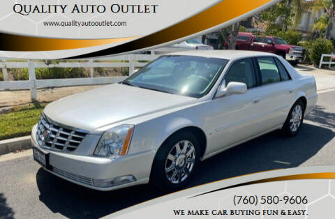 2008 Cadillac DTS for sale at Quality Auto Outlet in Vista CA
