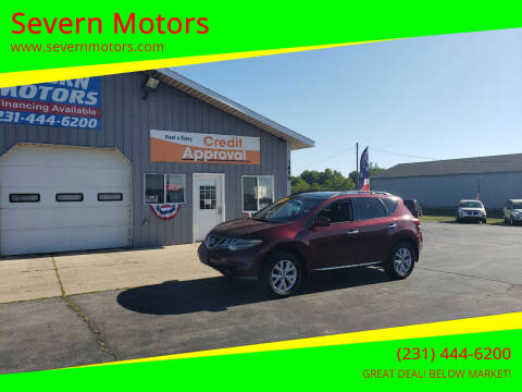 2011 Nissan Murano for sale at Severn Motors in Cadillac MI