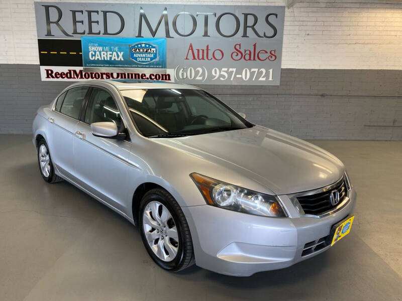 2009 Honda Accord for sale at REED MOTORS LLC in Phoenix AZ