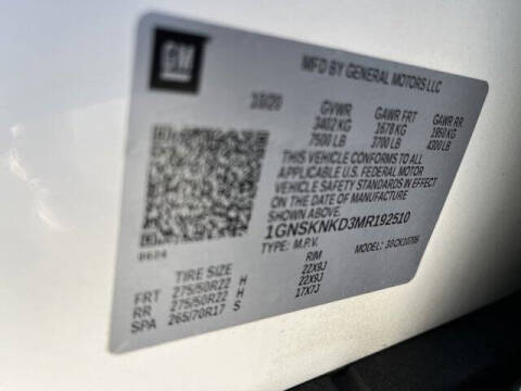 2021 Chevrolet Tahoe LT