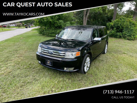 2011 Ford Flex for sale at CAR QUEST AUTO SALES in Houston TX