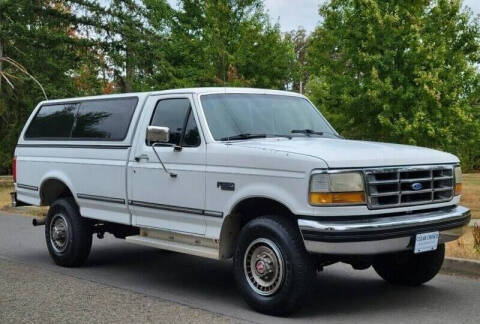 1992 Ford F-250 for sale at CLEAR CHOICE AUTOMOTIVE in Milwaukie OR