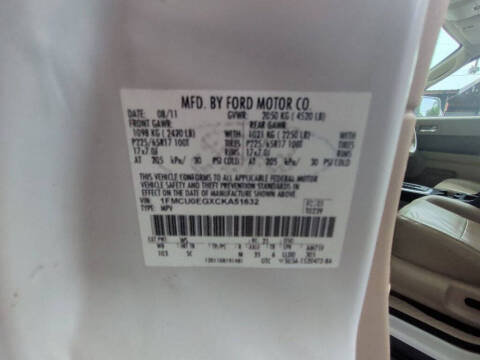 2012 Ford Escape Limited