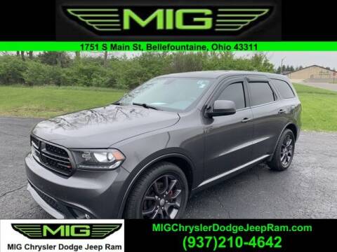 2016 Dodge Durango for sale at MIG Chrysler Dodge Jeep Ram in Bellefontaine OH