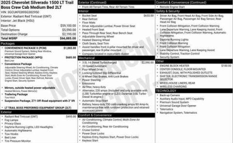 2025 Chevrolet Silverado 1500