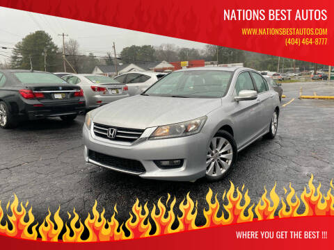 2014 Honda Accord for sale at Nations Best Autos in Decatur GA
