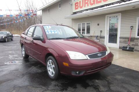 2007 Ford Focus for sale at Burgess Motors Inc in Michigan City IN