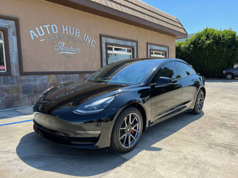 2021 Tesla Model 3 for sale at Auto Hub, Inc. in Anaheim CA