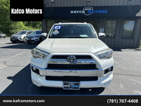2016 Toyota 4Runner for sale at Kafco Motors in Holbrook MA