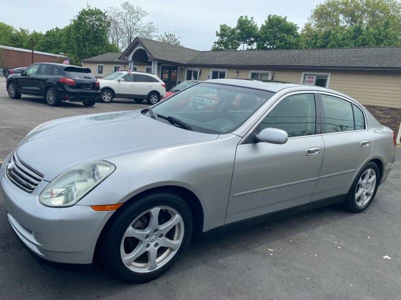 2003 Infiniti G35 for sale at Primary Motors Inc in Commack NY