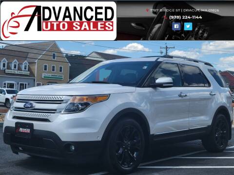 2014 Ford Explorer for sale at Advanced Auto Sales in Dracut MA