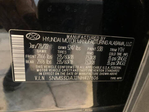 2022 Hyundai Santa Fe SEL