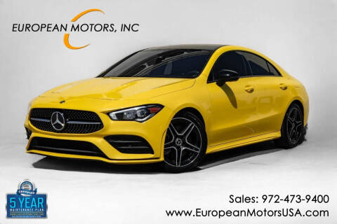 2020 Mercedes-Benz CLA for sale at European Motors Inc in Plano TX