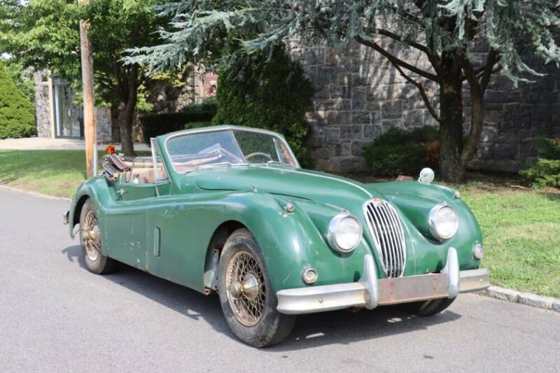 1957 Jaguar XK140 DHC for sale at Gullwing Motor Cars Inc in Astoria NY