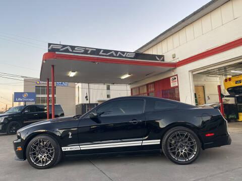 2014 Ford Shelby GT500 for sale at FAST LANE AUTO SALES in San Antonio TX