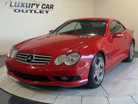 2003 Mercedes-Benz SL-Class for sale at Luxury Car Outlet in West Chicago IL