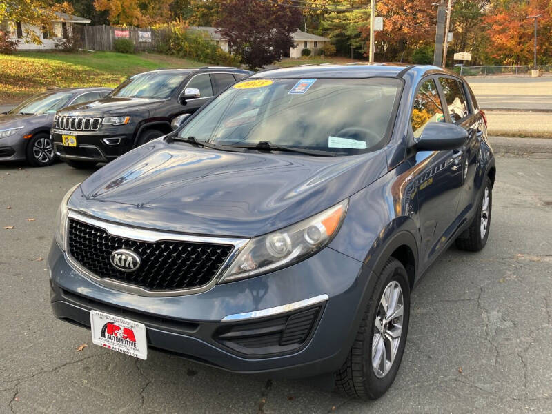 2015 Kia Sportage for sale at R & A Automotive in Peabody MA