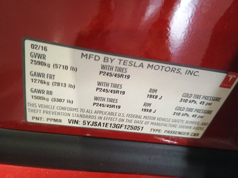 2016 Tesla Model S 70