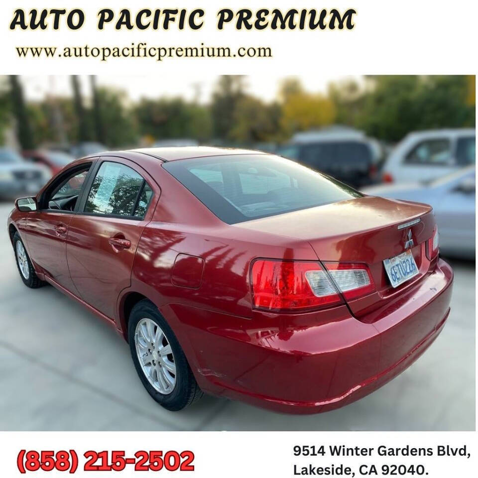 2009 Mitsubishi Galant for sale at Auto Pacific Premium in Lakeside, CA