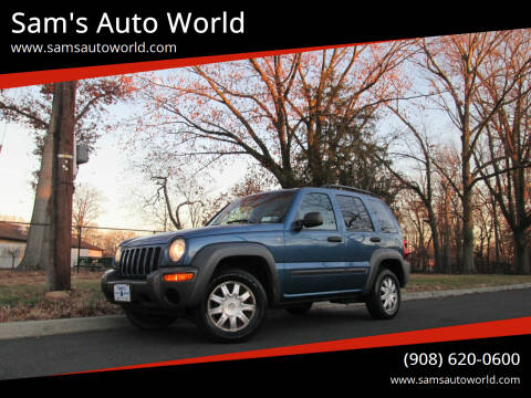 2004 Jeep Liberty for sale at Sam's Auto World in Roselle NJ
