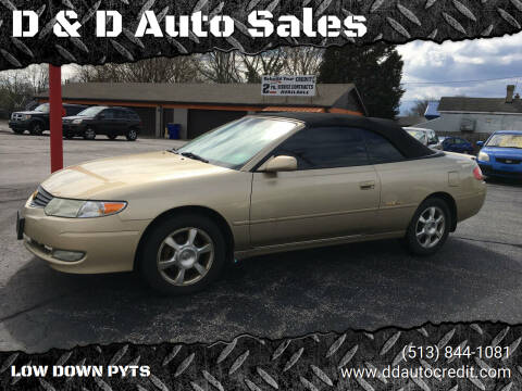 2003 Toyota Camry Solara for sale at D & D Auto Sales in Hamilton OH