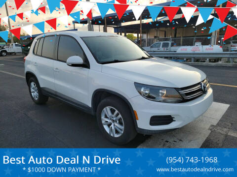 2013 Volkswagen Tiguan for sale at Best Auto Deal N Drive in Hollywood FL
