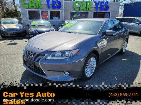 2014 Lexus ES 350 for sale at Car Yes Auto Sales in Baltimore MD